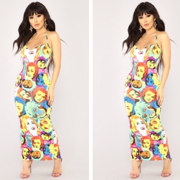 Fashion Nova Dresses & Skirts - 🆕Familiar Faces Halter Top Dress🆕.